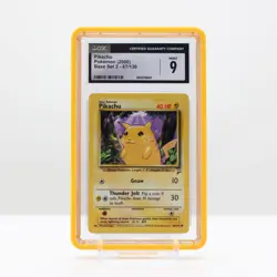 Pokemon Pikachu #87 Base Set 2 2000 - CGC 9 Mint - Image 1