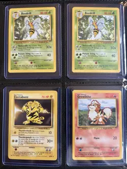 WOTC Pokemon TCG Binder - Base, Jungle, Fossil & Rocket - 10 Holos - Toploaded - Image 4