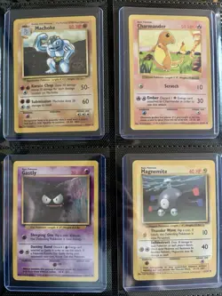 WOTC Pokemon TCG Binder - Base, Jungle, Fossil & Rocket - 10 Holos - Toploaded - Image 5