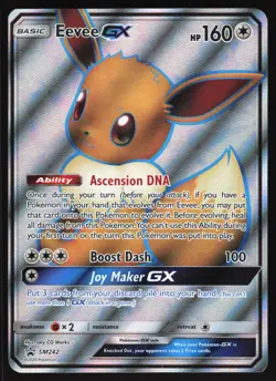 Eevee GX - SM242 - Full Art - Sun & Moon Black Star Promo - Pokemon 6 - Image 1