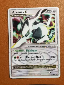 Arceus LV X Promo "Meteor Blast" - DP56 - Pokemon LP, English Pokemon Pokemon - Image 1