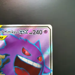 Gengar & Mimikyu GX 164/181 Tag Team Full Art Rare Team Up LP Pokemon Card - Image 5