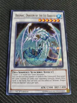 Brionac, Dragon of the Ice Barrier DUSA-EN073 Ultra Rare 1st Edition NM Yugioh - Image 1