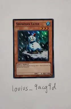 Yu-Gi-Oh! Snowman Eater TU05-EN003 Near Mint #2 - Image 1