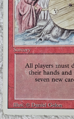 MTG VTG Wheel of Fortune Revised Edition 1994 Reserved List Daniel Gelon LP - Image 5