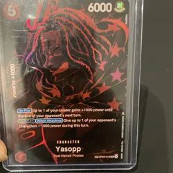 Yasopp SP OP09-013 One Piece Legacy of the Master OP12 Special Rare ENGLISH - Image 2