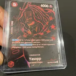 Yasopp SP OP09-013 One Piece Legacy of the Master OP12 Special Rare ENGLISH - Image 3