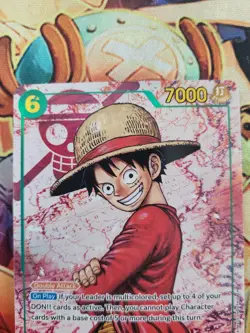 One Piece Monkey D. Luffy SEC OP13-118 Carrying On His Will English - Image 3