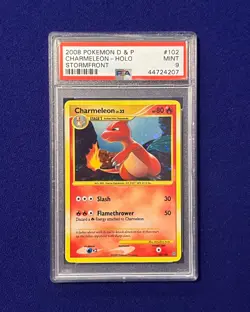 PSA 9 Charmeleon Holo #102 W/Swirl D & P Stormfront 2008 Pokemon MINT - Image 1