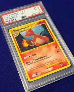PSA 9 Charmeleon Holo #102 W/Swirl D & P Stormfront 2008 Pokemon MINT - Image 3
