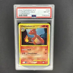 2008 Pokemon D & P Stormfront #102 Charmeleon Holo PSA 8 NM-MT - Ships Free - Image 1