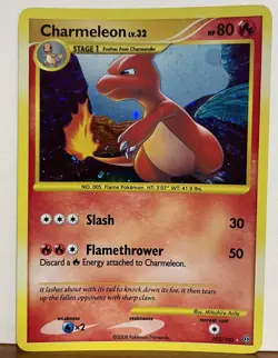Charmeleon - 102/100 - Secret Rare Holo Stormfront LP Pokemon - Image 1