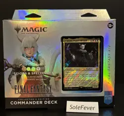 Sealed MTG Final Fantasy Scions & Spellcraft Collector's Edition Commander Deck - Image 1