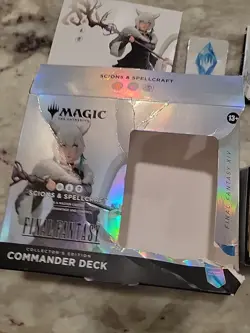 Sealed MTG Final Fantasy Scions & Spellcraft Collector's Edition Commander Deck - Image 2