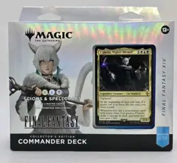 Sealed MTG Final Fantasy Scions & Spellcraft Collector's Edition Commander Deck - Image 1