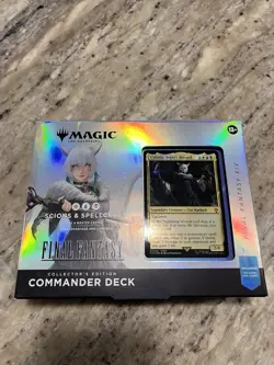 Sealed MTG Final Fantasy Scions & Spellcraft Collector's Edition Commander Deck - Image 1