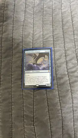 Ancient Silver Dragon - Commander Legends: Battle For Baulder’s Gate (FOIL) - Image 1