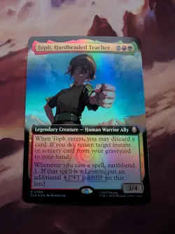 Toph, Hardheaded Teacher (Extended Art) Avatar: The Last Airbender Foil NM - Image 1