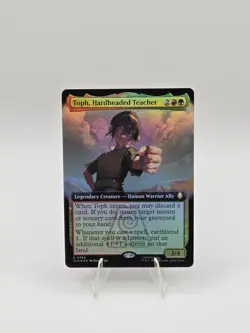 Toph, Hardheaded Teacher (Extended Art) Avatar: The Last Airbender Foil NM - Image 1