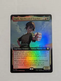 Toph, Hardheaded Teacher (Extended Art) Avatar: The Last Airbender Foil - Image 1