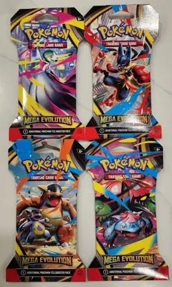 Lot of 23 Mega Evolution Sleeved Booster Pack Sealed Pokemon - Mixed Art - Image 2