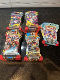 🔥🔥 Pokemon Mega Evolution Sleeved Booster Pack Lot x30 Factory Sealed 🔥🔥 - Image 1