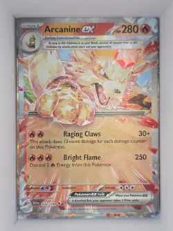 Arcanine ex 032/198 Scarlet And Violet Base Set Pokemon TCG Near Mint - Image 1