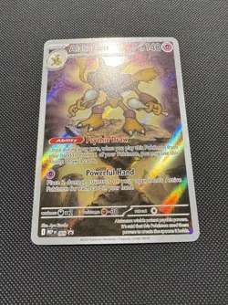 Pokemon TCG Alakazam 009 MEP Promo Me: Mega Evolution Promo Cards Near Mint - Image 2