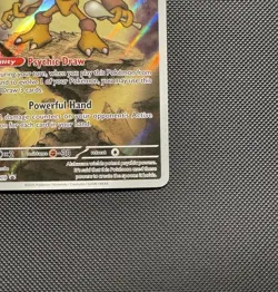 Pokemon TCG Alakazam 009 MEP Promo Me: Mega Evolution Promo Cards Near Mint - Image 4