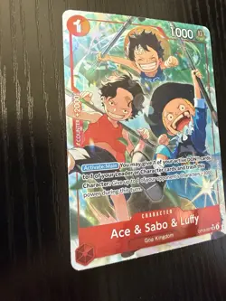 Ace & Sabo & Luffy (Alternate Art) OP13-007 Carrying On His Will Foil - Image 2