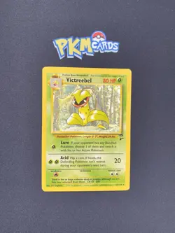Pokemon TCG Victreebel Base Set 2 32/130 Regular Rare MP. - Image 1