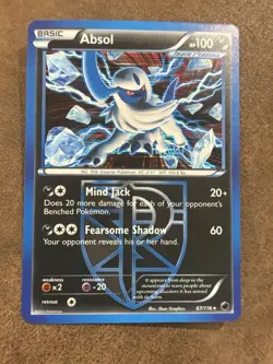 Pokemon Black & White Plasma Freeze ABSOL (Team Plasma) Holo Rare 67/116 Mint - Image 1