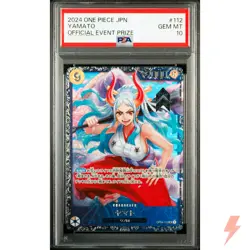 PSA 10 Yamato OP04-112 SR Official Event Prize ONE PIECE Card Game Japanese 2024 - Image 1