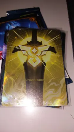 Riftbound Origins Order Rune Card Alt Art 214a/298🌌🎊English League Of Legends - Image 1