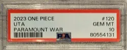 2023 UTA One Piece Paramount War OP02 #120 UTA PSA 10 GEM MINT - Image 3