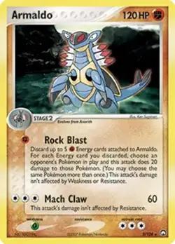 Armaldo - 3/108 - Pokemon Power Keepers Holo Card NM - Image 1