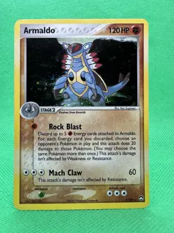 Armaldo 3/108 Power Keepers Holo Pokemon - Image 1