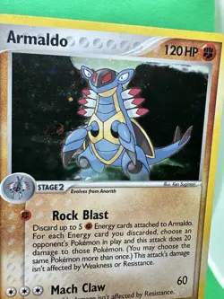 Armaldo 3/108 Power Keepers Holo Pokemon - Image 3