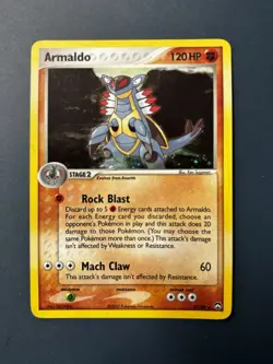Armaldo 3/108 Pokemon Holo Rare EX Power Keepers Vintage Card - Image 1