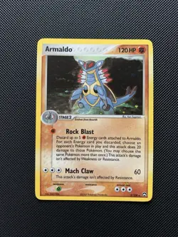 Armaldo 3/108 Reverse Holo from Pokemon EX Power Keepers NM - Image 1