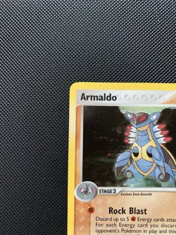 Armaldo 3/108 Reverse Holo from Pokemon EX Power Keepers NM - Image 2