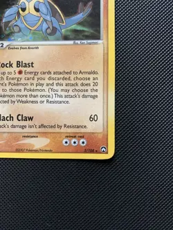 Armaldo 3/108 Reverse Holo from Pokemon EX Power Keepers NM - Image 4