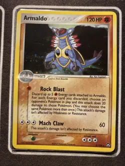 Armaldo 3/108 EX Power Keepers Holo Rare - Pokemon Card NM #1 - Image 2