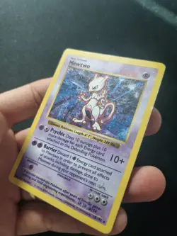 Pokemon - Base Set Shadowless 1999 WOTC - Mewtwo 10/102 Holo Rare - HP - Image 2