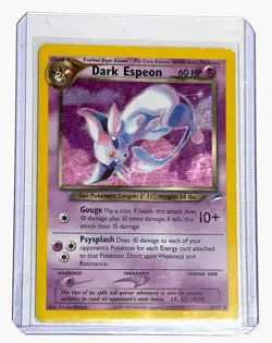 Dark Espeon Neo Destiny Pokemon 2002 Holo Rare Card 4/105 - Lightly Played - Image 1
