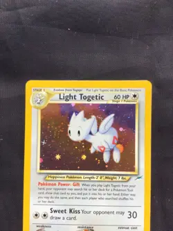 Pokemon Cards: Neo Destiny Rare Holo: Light Togetic 15/105 - Image 2