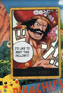 One Piece TCG Gol D. Roger OP13 Gold Don!! Card Carrrying On His Will Holo NM/M - Image 1