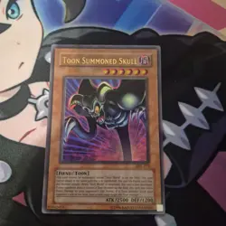 Yugioh Toon Summoned Skull MRL-073 2002 Magic Ruler Unlimited Ultra Rare - LP - Image 1