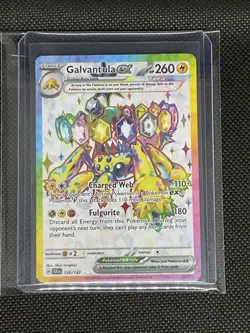 Pokemon TCG Galvantula ex - 159/142 Stellar Crown Full Art Ultra Rare + 3x Other - Image 3