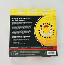 Pokemon TCG Pokemon Day 2026 |BRAND NEW| Sealed 30th Anniversary Collection Box - Image 2